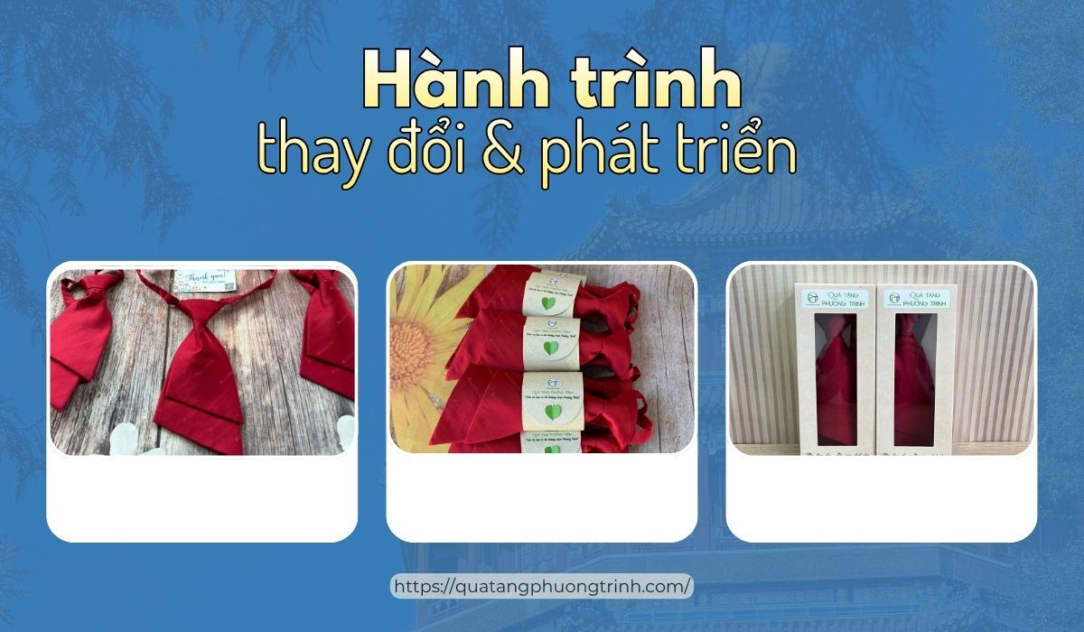 Hành trình từ những ngày đầu đến hiện tại của những chiếc nơ tại Phương Trinh