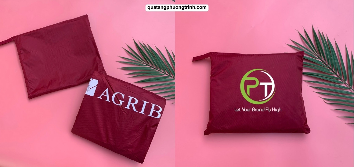 Áo mưa quà tặng in logo doanh nghiệp
