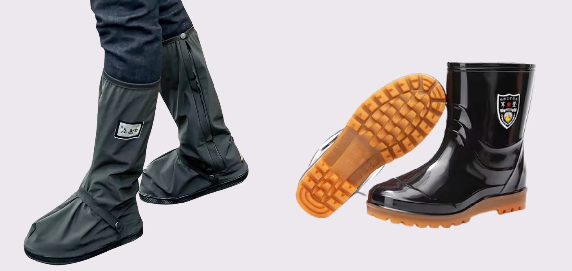 Giày đi mưa - Quà tặng mùa mưa giữ ấm đôi chân