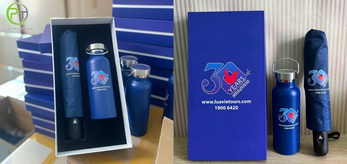 Quà tặng doanh nghiệp – Bình giữ nhiệt in logo.