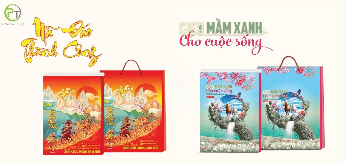 Lựa chọn chủ đề bìa lịch