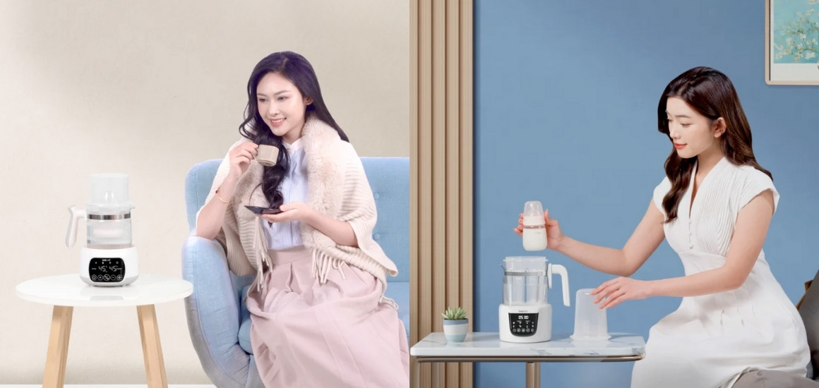 Bình đun nước giữ nhiệt pha sữa – Tiện lợi cho mẹ, an toàn cho bé.