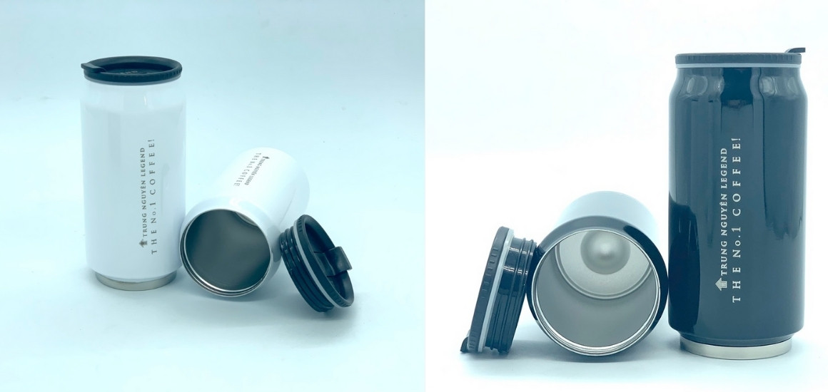 Lựa chọn bình giữ nhiệt đựng được cà phê chất liệu inox 304.