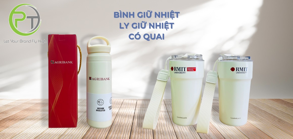 Bình giữ nhiệt, ly giữ nhiệt có quai