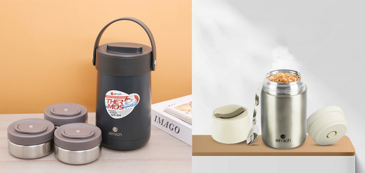 Bình giữ nhiệt thức ăn cho bé – An toàn, tiện lợi cho mẹ bỉm.