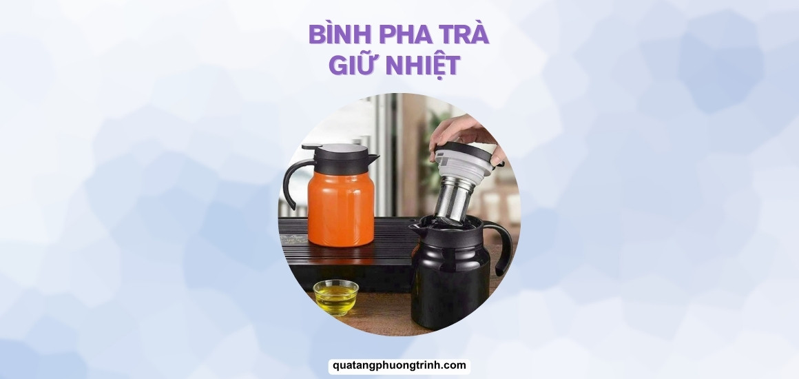 Bình pha trà giữ nhiệt: Bí quyết "đặc biệt" cho những tín đồ trà đạo