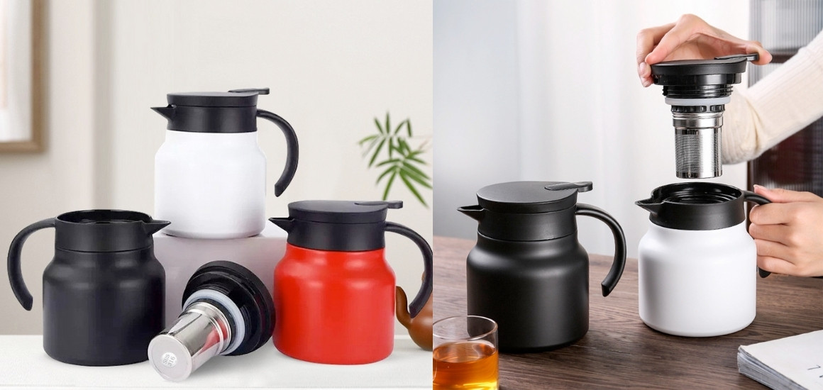 Bình pha trà giữ nhiệt có lưới lọc – Trợ thủ đắc lực cho người yêu trà.