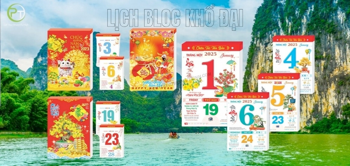 Lịch bloc đại – Món quà truyền thống và ý nghĩa