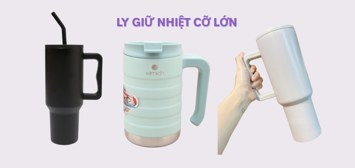 Bình giữ nhiệt dung tích lớn: Cho chuyến đi dài và gia đình