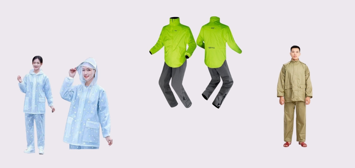 Các loại áo mưa bộ tốt nhất hiện nay