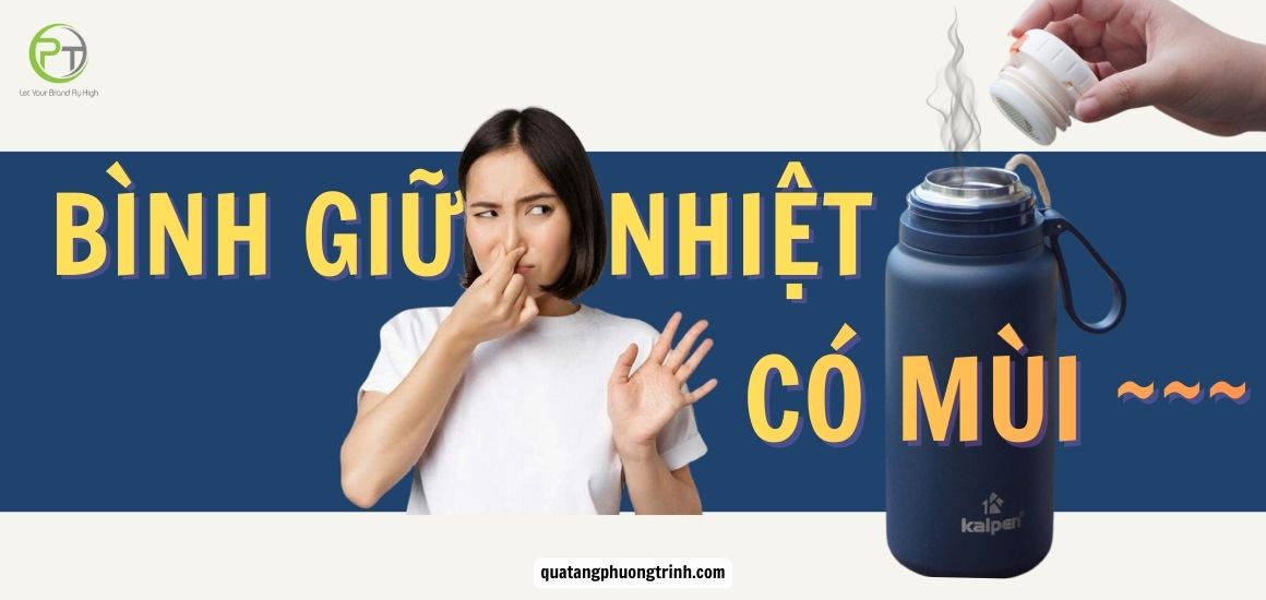 Bình giữ nhiệt bị hôi - Làm cách nào để khử mùi bình giữ nhiệt hiệu quả
