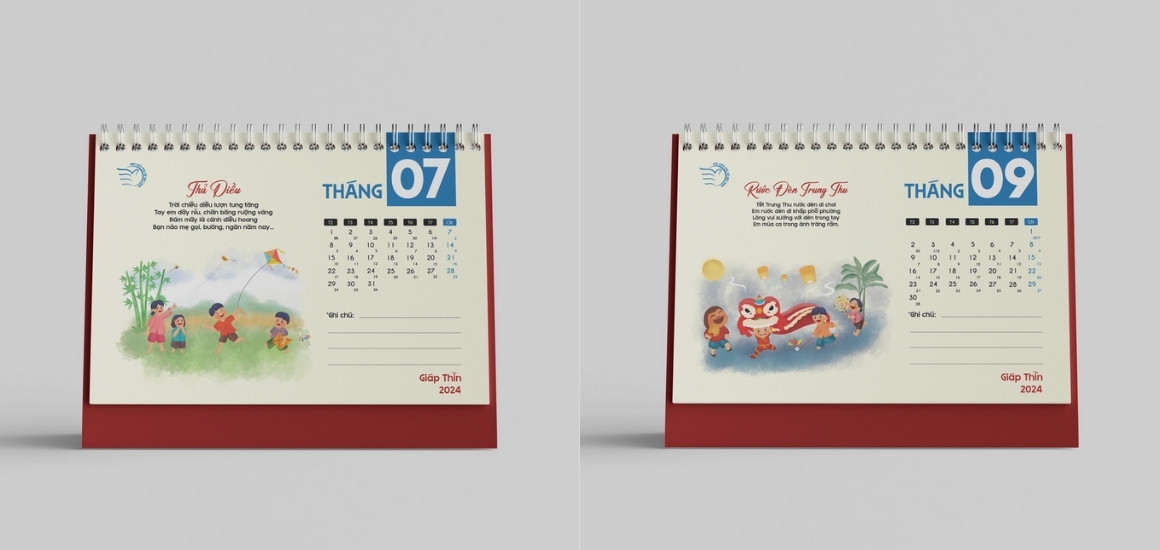 Tầm quan trọng của in lịch tết - Thiết kế sáng tạo.
