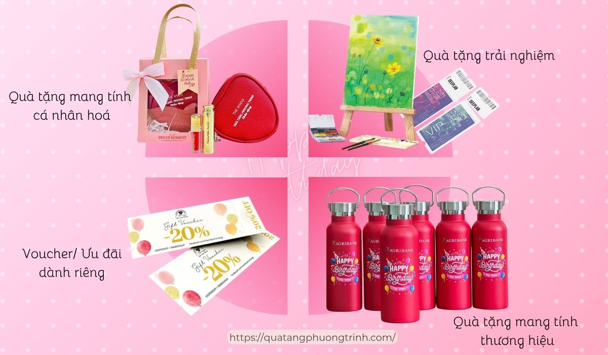 Gợi ý những ý tưởng quà tặng sinh nhật phổ biến, dễ triển khai cho doanh nghiệp
