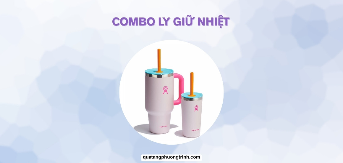 Combo ly giữ nhiệt: Top Lựa chọn "hot" nhất định phải có mùa này!