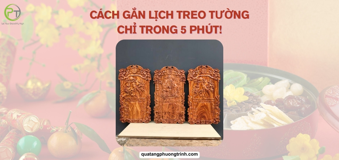 Đốc lịch gỗ treo tường Tết: Nâng tầm không gian sống và làm việc!