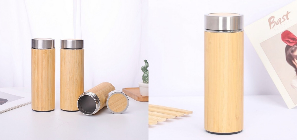 Bình giữ nhiệt tre – An toàn cho sức khỏe, thân thiện môi trường.