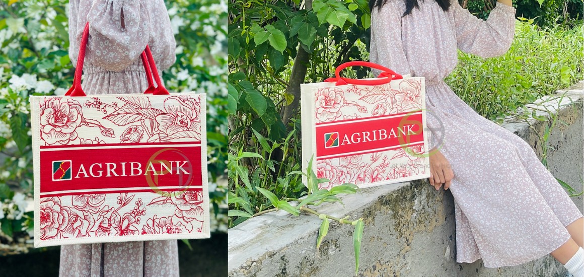 Giỏ xách vải đay, linen - quà tặng mang thông điệp xanh