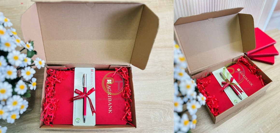 Set quà tặng sổ tay và bút