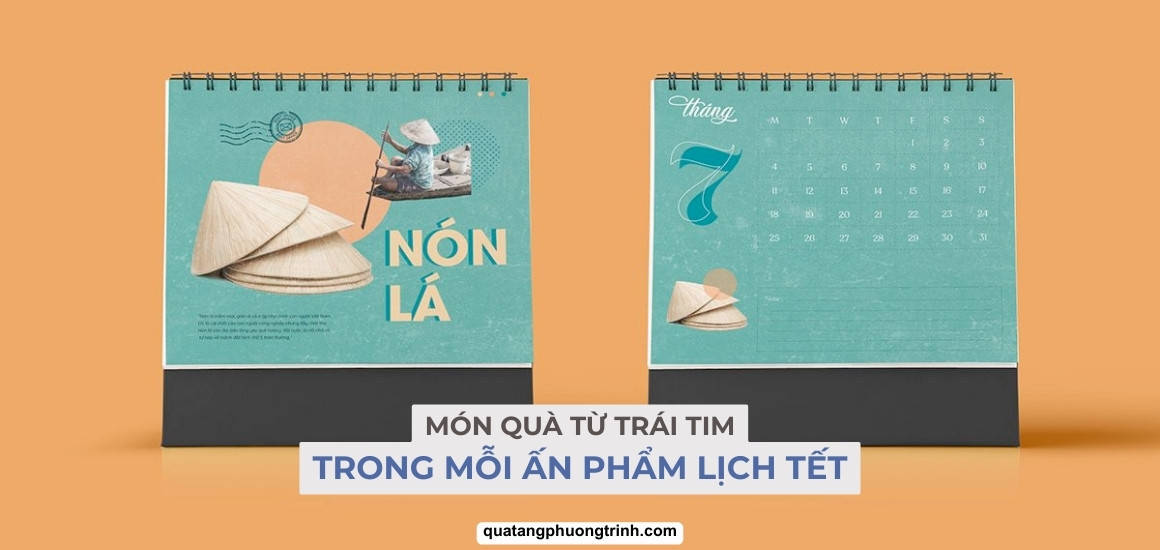 Hơn cả một ấn phẩm: Lịch Tết - Món quà từ trái tim