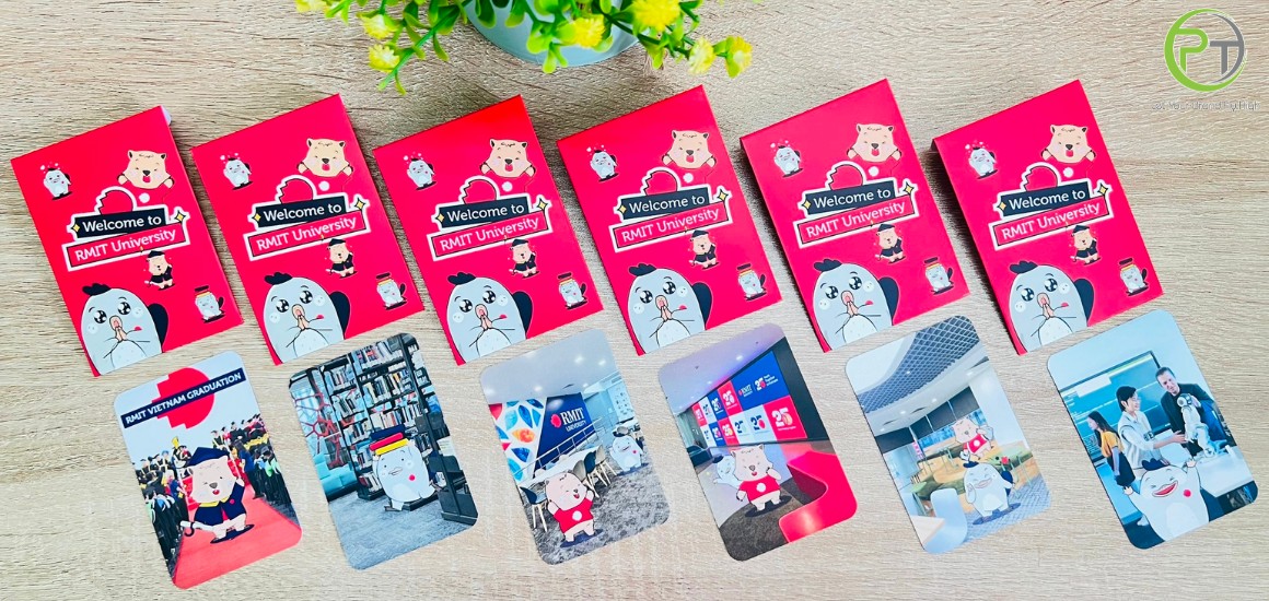 Card bo góc đi kèm với blind card ấn tượng