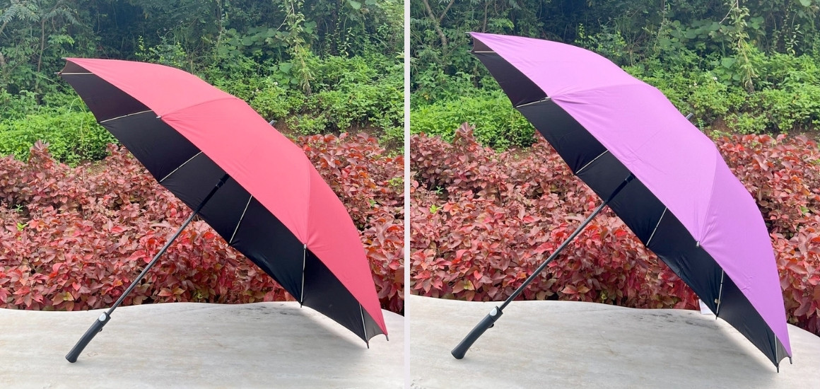 Dù siêu lớn có bán kính rộng thoải mái che chắn