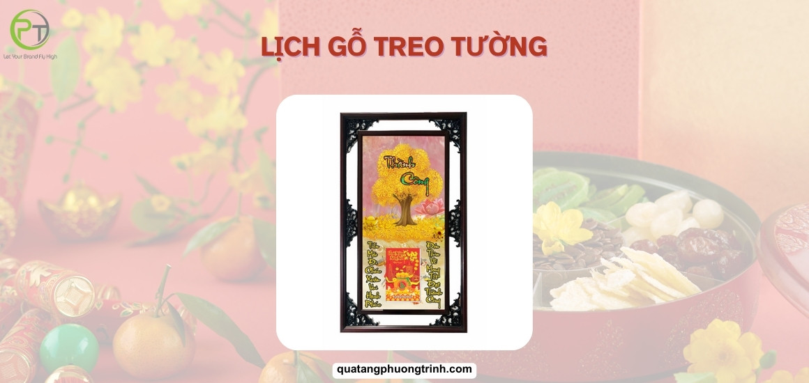 Lịch gỗ treo tường: Đột phá quà tặng, nâng tầm không gian