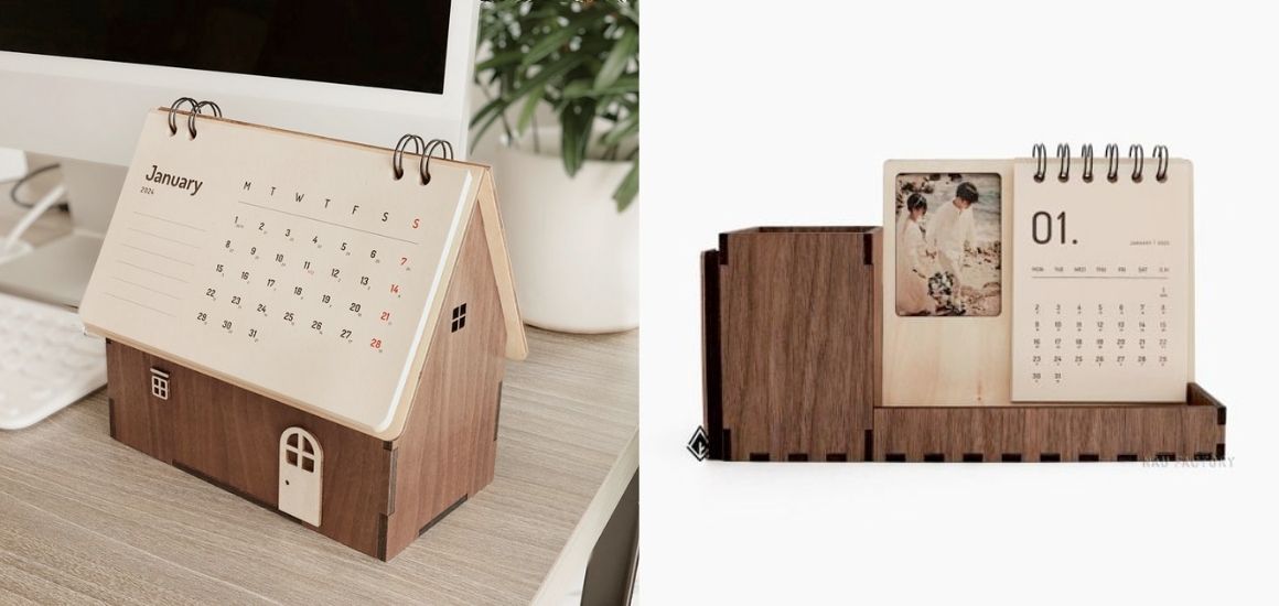 Lịch Tết để bàn cá nhân hóa – Món quà độc bản, ý nghĩa