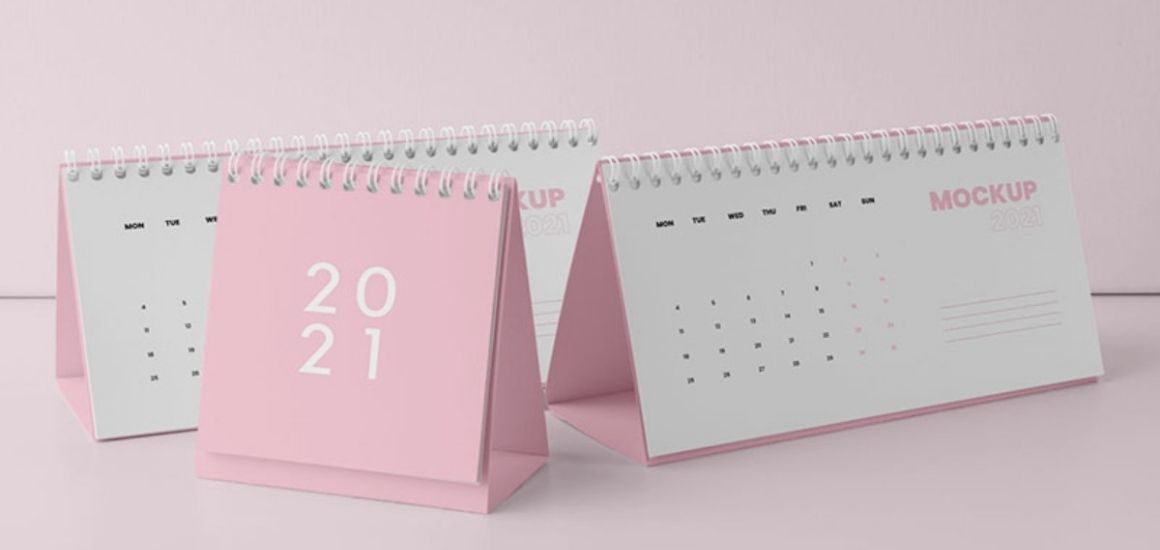 Mẫu lịch Tết để bàn tối giản – Vẻ đẹp tinh tế của sự hiện đại