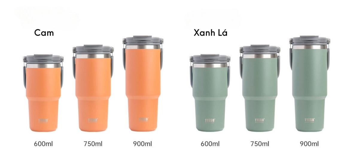 Lựa chọn ly giữ nhiệt bao nhiêu ml phù hợp với nhu cầu hàng ngày.