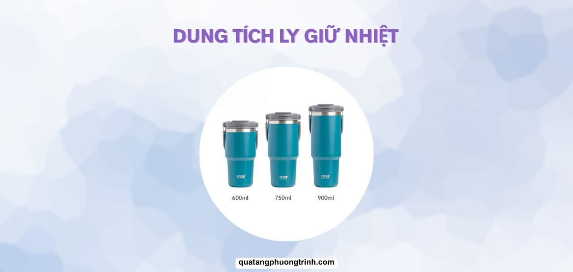 Ly giữ nhiệt bao nhiêu ml: Khám phá dung tích phổ biến nhất!