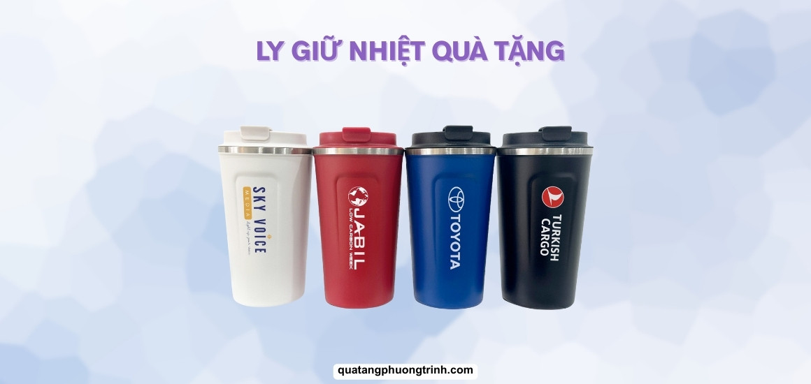 Ly giữ nhiệt quà tặng doanh nghiệp: Sức hút & Hiệu quả không ngờ!