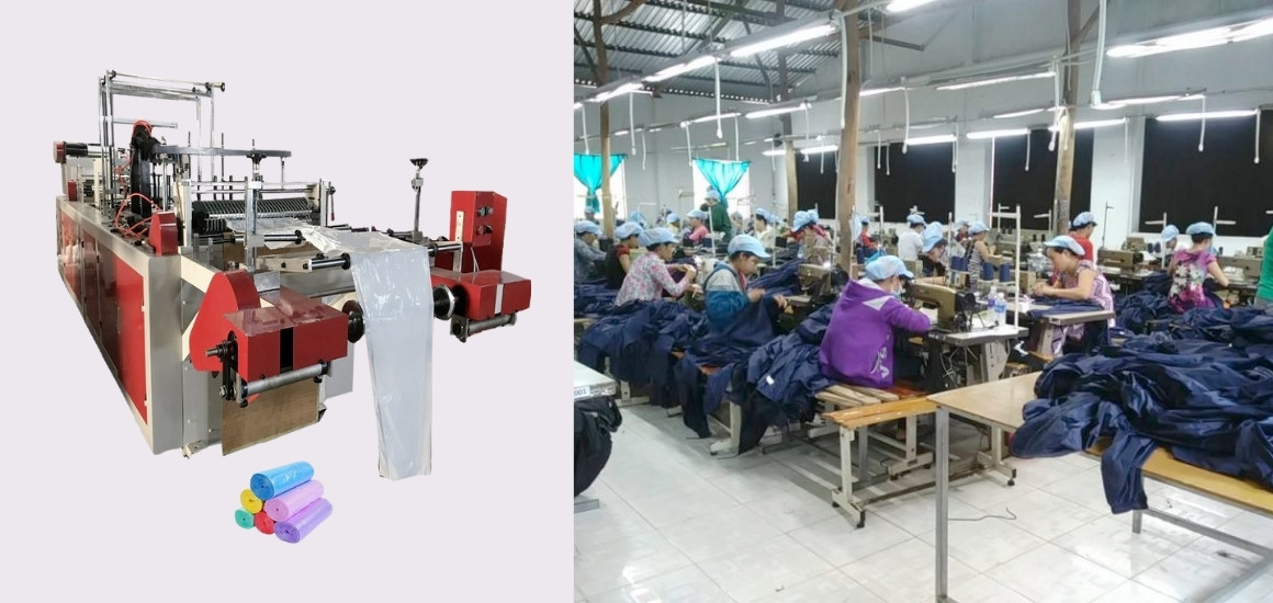 Máy ép cao tần (máy may áo mưa chuyên dụng)