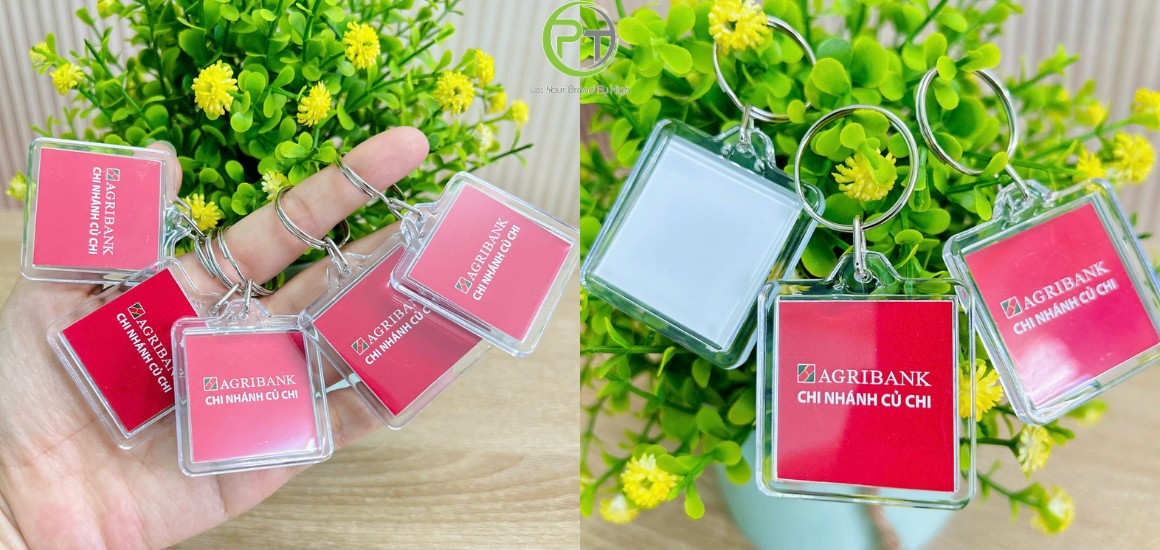 Móc khóa in logo: Vật phẩm quảng cáo nhỏ gọn, hiệu quả