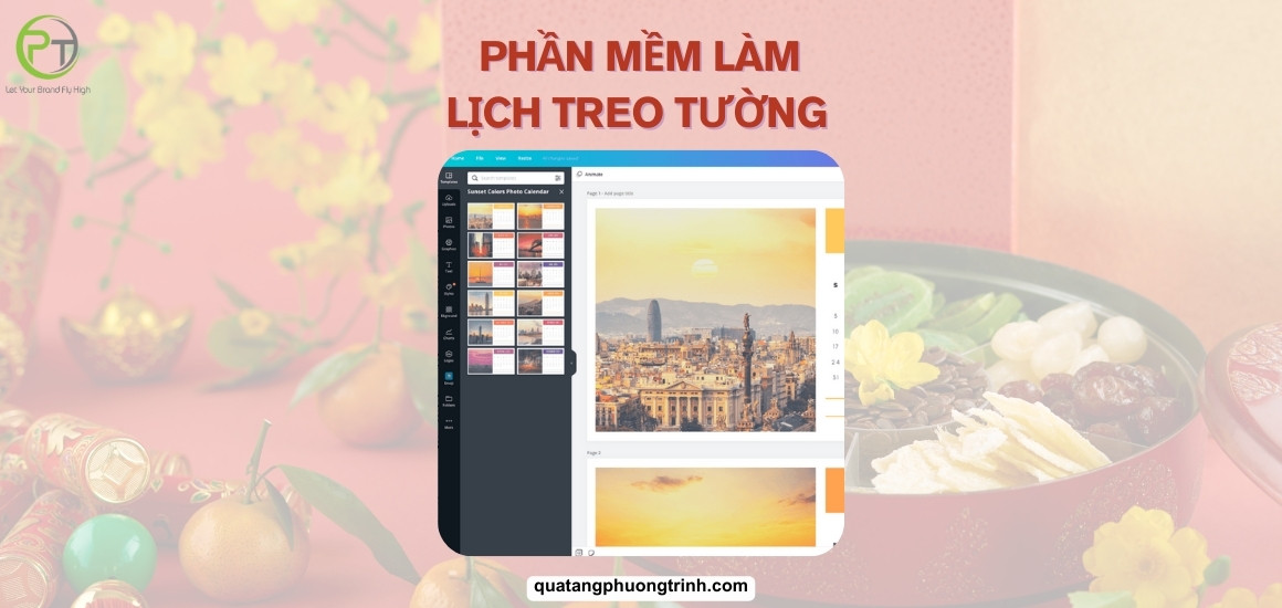 Phần mềm làm lịch treo tường: Từ đơn giản đến chuyên nghiệp!