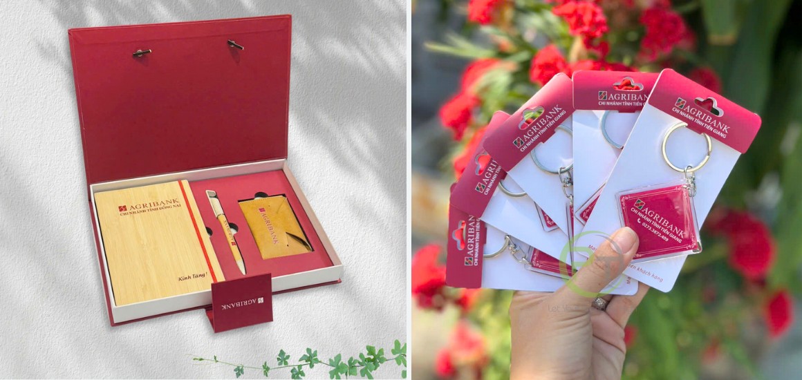 Combo ví đựng card và móc khóa đa năng với thiết kế hiện đại