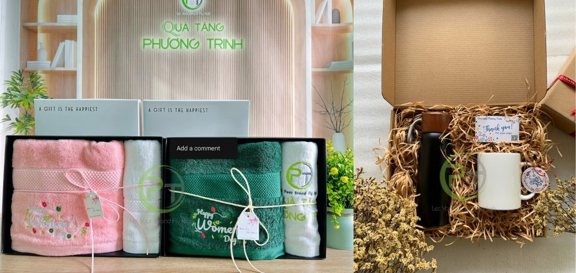Bộ giftset quà tặng 20/10 cho nhân viên nữ công sở