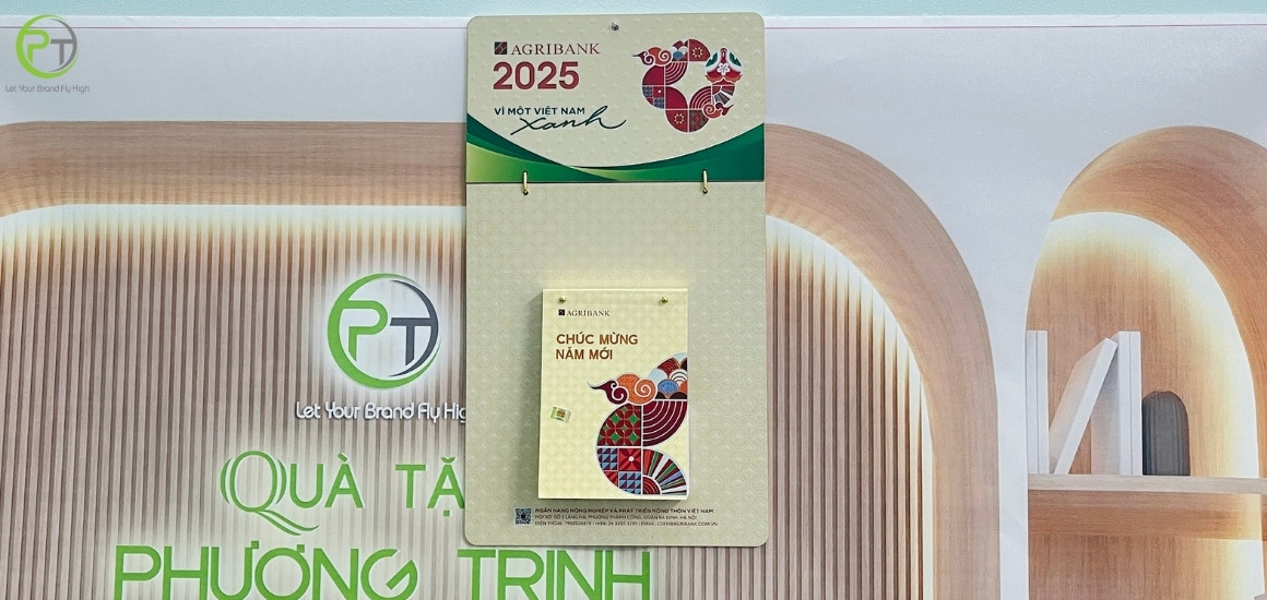 Gia công và hoàn thiện sản phẩm lịch tết