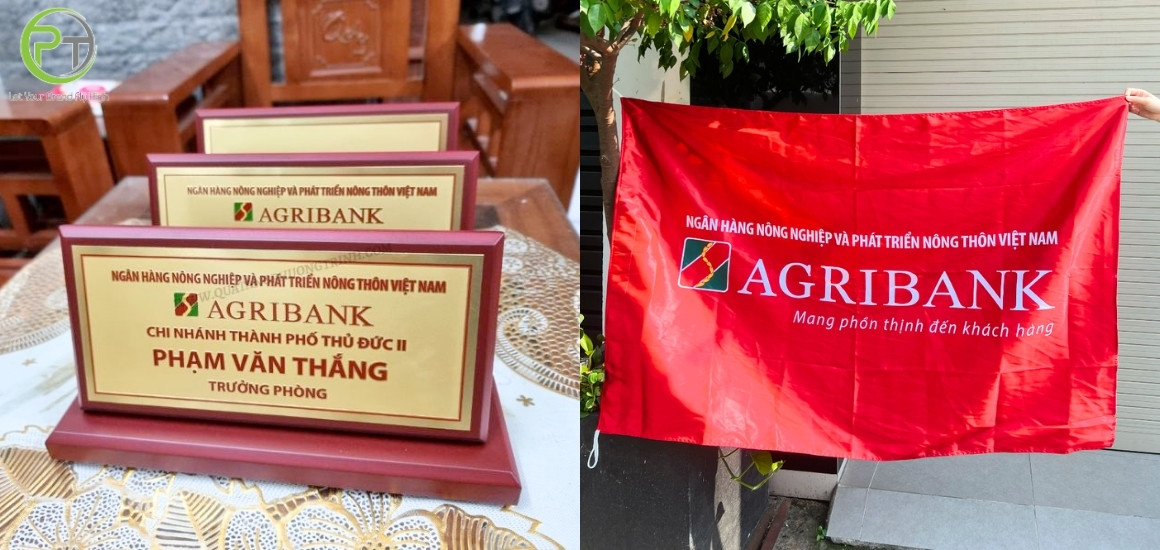 Bảng chức danh và poster quảng cáo