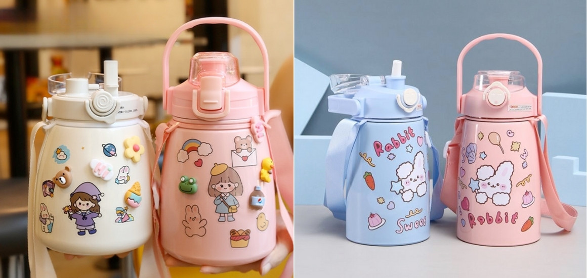 Bình nước giữ nhiệt cute