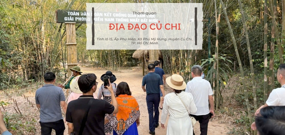 Về nguồn tại địa đạo Củ Chi