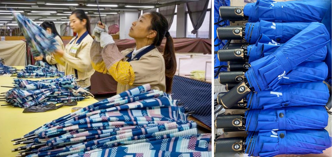 Xưởng sản xuất ô dù cầm tay che mưa giá tốt
