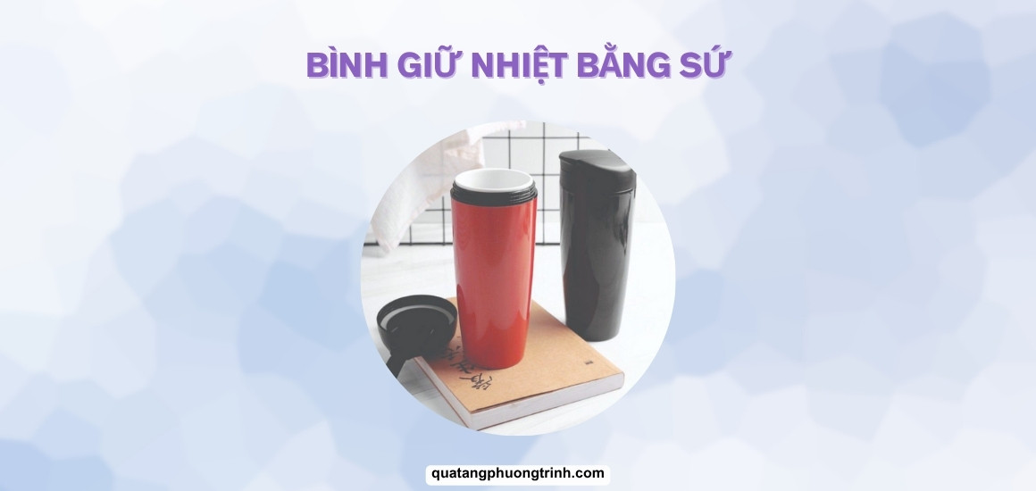 [Trải nghiệm] Bình giữ nhiệt bằng sứ có thực sự tiện lợi?