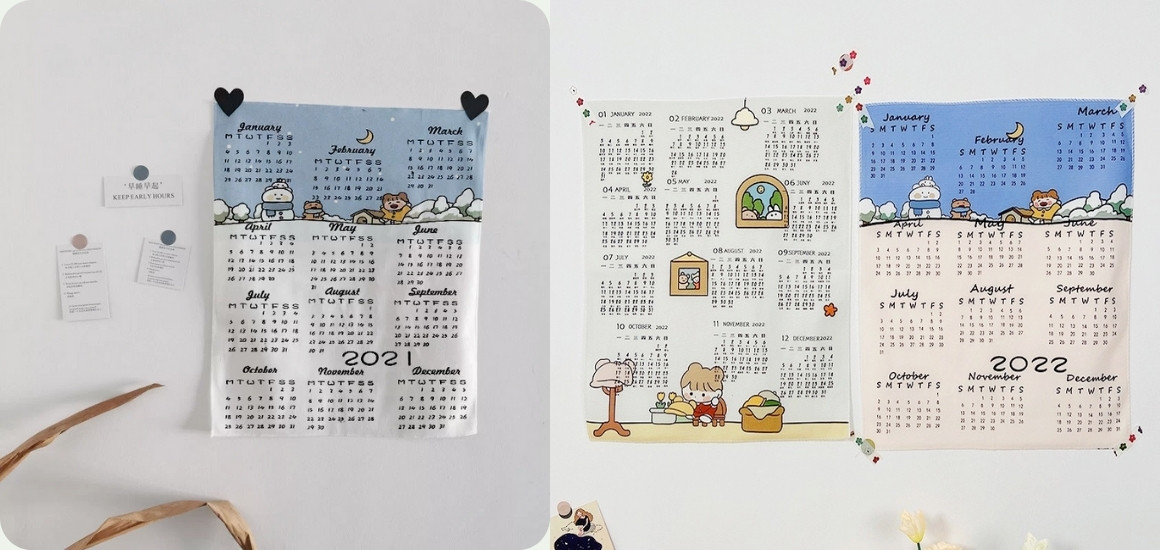 Cách làm lịch treo tường handmade cho bé