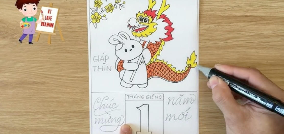 Gợi ý các cách trang trí lịch treo tường đơn giản cho bé