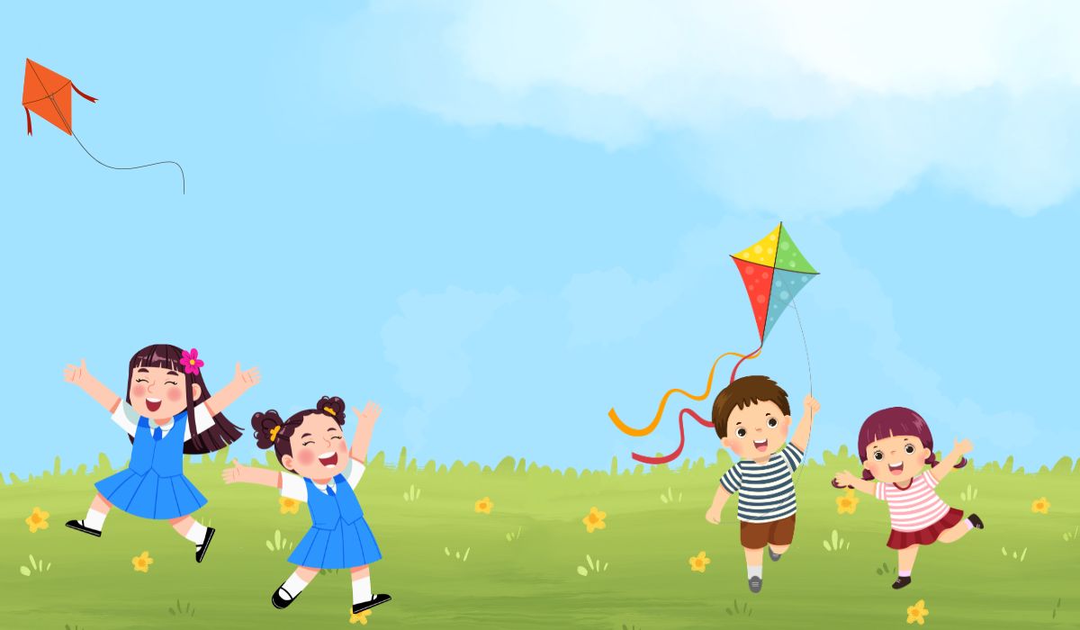 background mừng ngày quốc tế thiếu nhi
