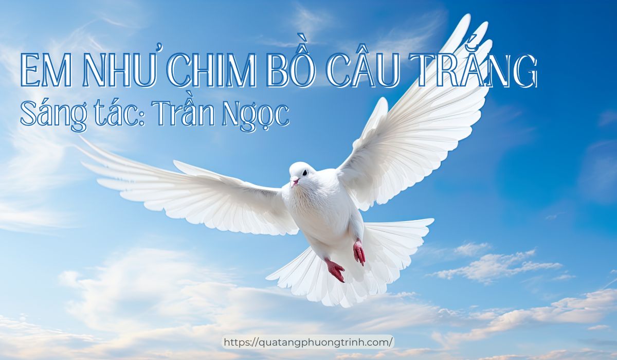Ca khúc thiếu nhi Em như chim bồ câu trắng