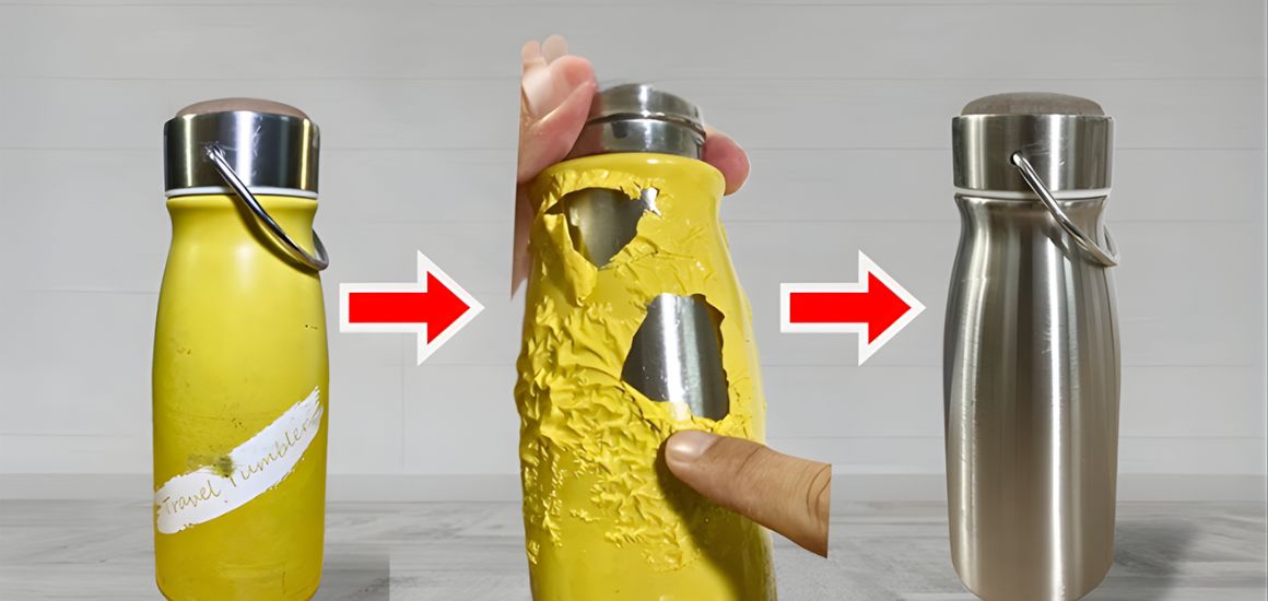 Cách xử lý khi bình giữ nhiệt bị tróc sơn​