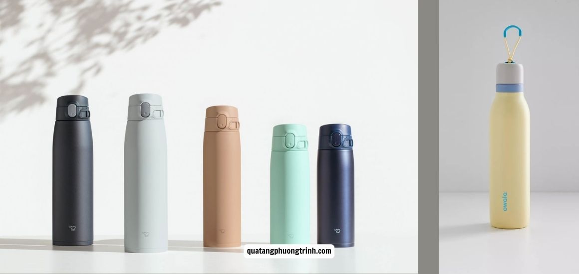 Bình giữ nhiệt Quà tặng Phương Trinh chất liệu inox 304 cao cấp