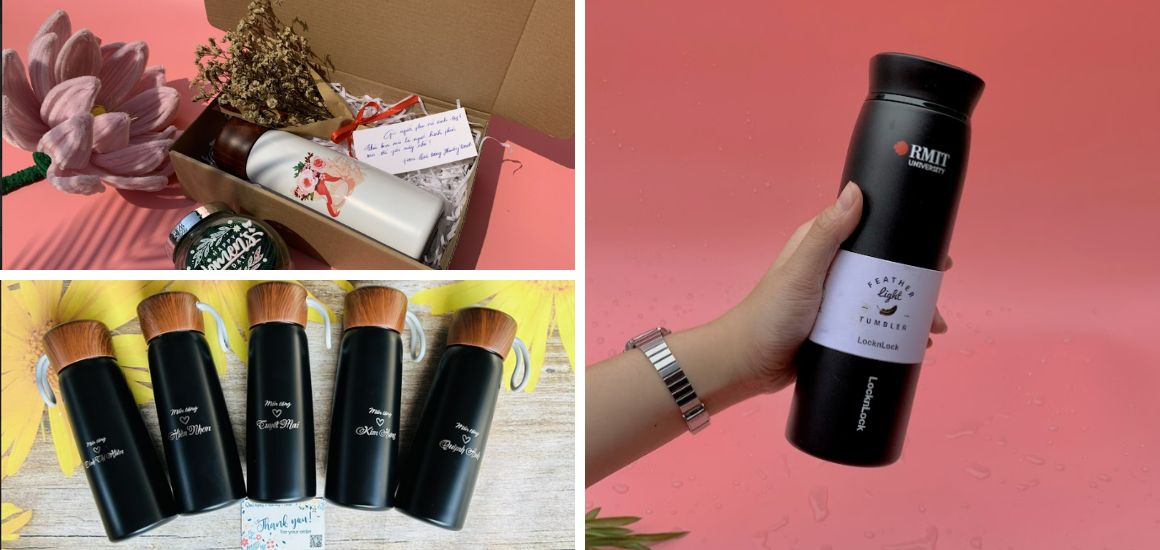 Bình giữ nhiệt làm quà tặng khuyến mãi