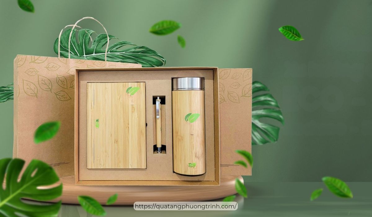 Gợi ý bộ quà tặng thân thiện với môi trường theo xu hướng quà tặng bền vững